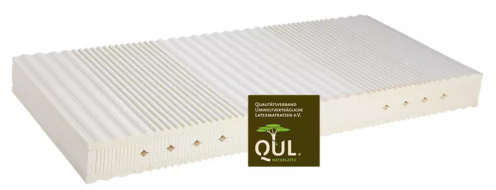 Diese Matratze besteht aus 100% reinem Naturlatex und bietet den perfekten Komfort mit bester Körperunterstützung für mehr Energiegewinn.